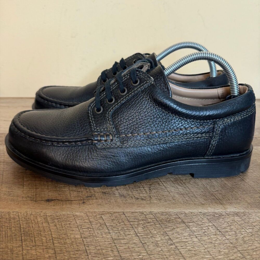 APEX MEN'S walking shoes OXFORD - BLACK size 41